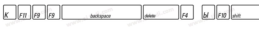 Russian Stencil Font字体转换